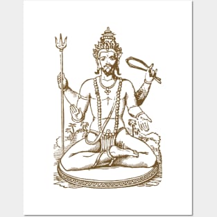 Shiva Indian Deity - God Posters and Art